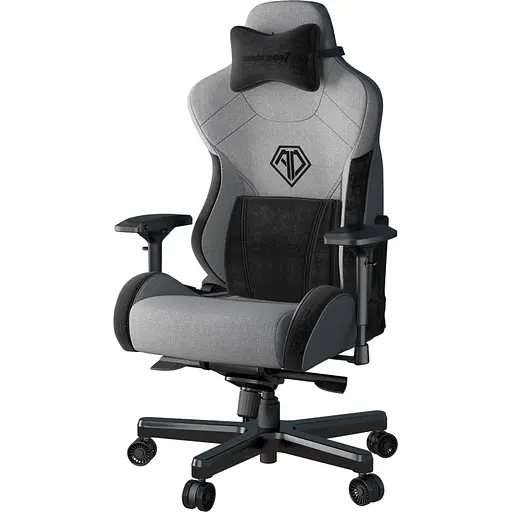 Крісло для геймерів Anda Seat T-Pro 2 Size XL Gray/Black (AD12XLLA-01-GB-F) - фото 3