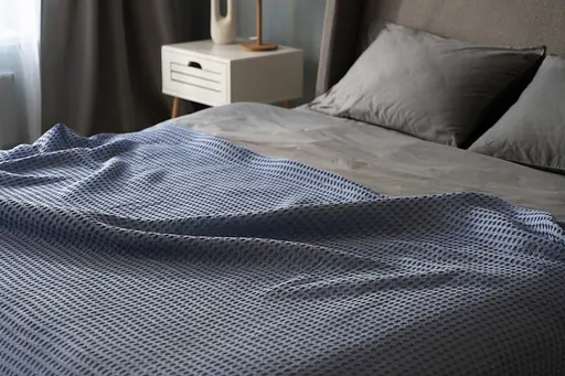 Плед Ardesto Pique 160х230 см блакитний (ART0816PB) - фото 8