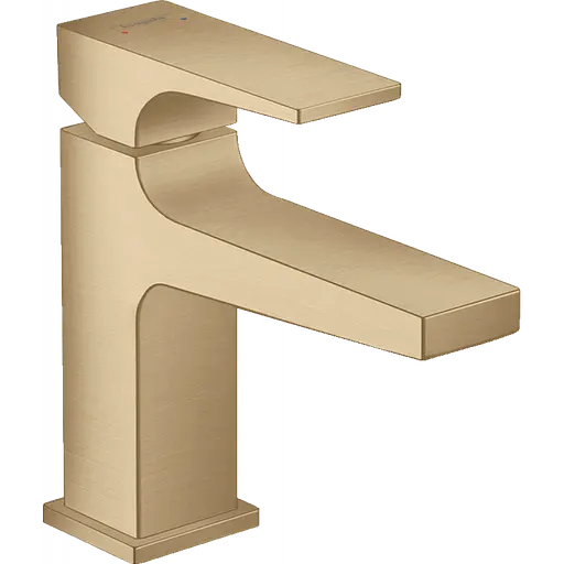Змішувач Hansgrohe Metropol 100 для умивальника з донним клапаном push-open Brushed Bronze 32500140 Бронза - фото 1
