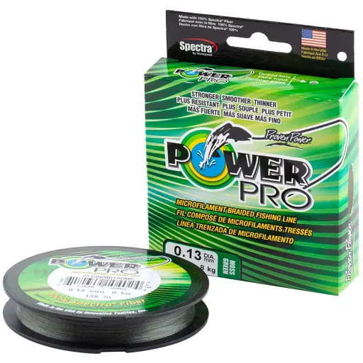 Шнур Power Pro (Moss Green) 275 м 0.13 мм 18 lb/8.0 кг
