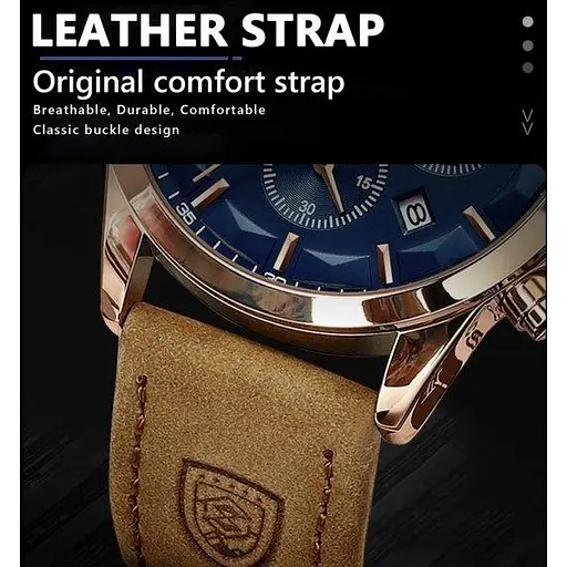 Мужские наручные часы Poedagar West - фото 9