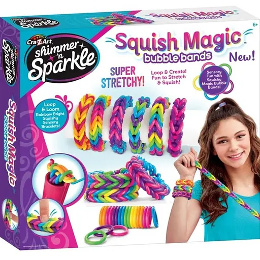 Набор для изготовления браслетов Cra-Z-Art Squish Magic Bubble Bands (17343CRA)