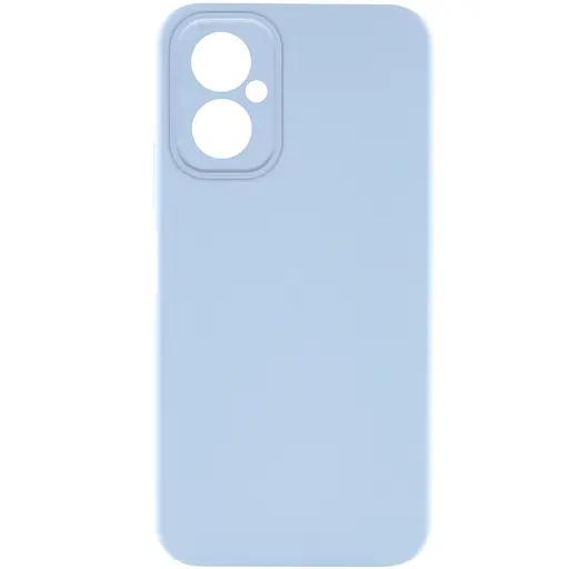Чехол Silicone Cover Lakshmi Full Camera (AA) для Motorola Moto G55 5G Голубой/Sky Blue