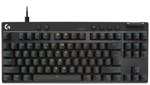 Клавіатура Logitech G PRO X TKL RAPID Gaming (L920-013233) Black (920-013233) - фото 1