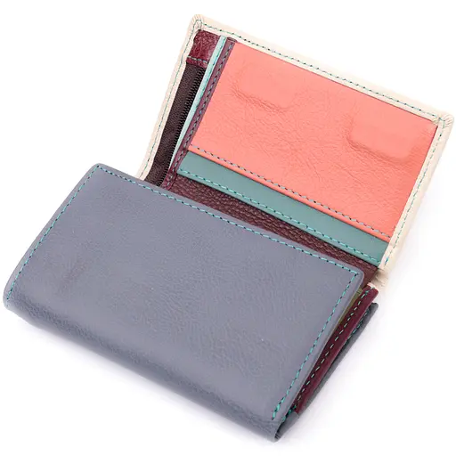 Жіночий шкіряний гаманець ST Leather 12.2х8х2 см acs0028373 - фото 3