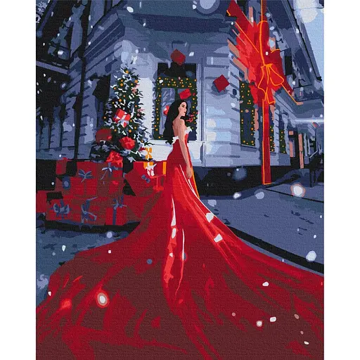 Картина за номерами За мить до свята Brushme 40x50 см кольорова 000276607