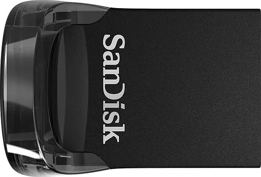 SanDisk Накопичувач 128GB USB 3.1 Type-A Ultra Fit Чорний - фото 1