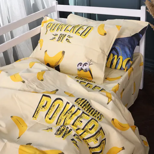 Підковдра MirSon Minions and bananas Ranforce Elite 110х140 см (2200011492995)