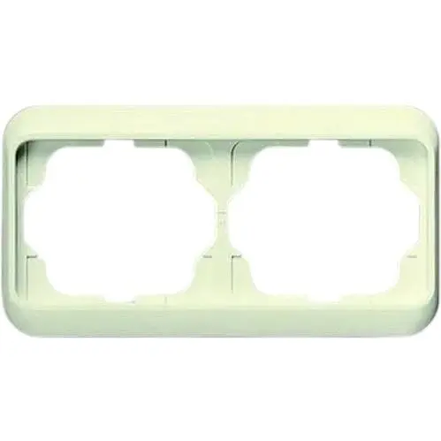 Рамка Brille для 2 выключателей 1722-22G Alpha Nea