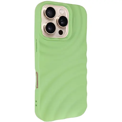 Чохол Epik TPU MonoWave для Apple iPhone 16 Pro 6.3 Light Green