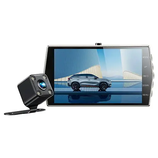 Відеореєстратор Hoco DI42 Digital display (with rear camera) - фото 2