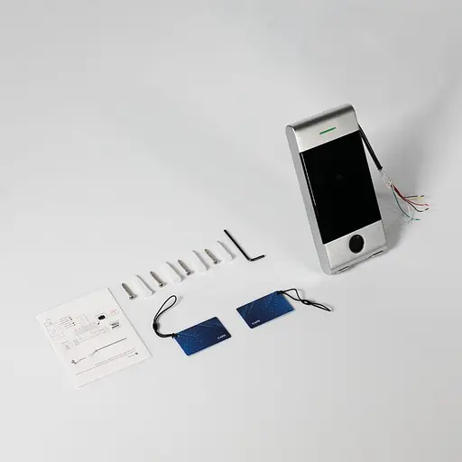 Клавіатура з Bluetooth, з контролером, зчитувачем відбитків пальців та карт Mifare Trinix TRK-1206BTFW Silver (71-00073) - фото 8