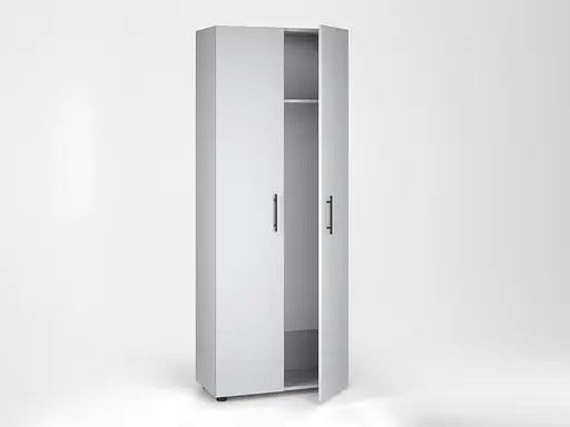 Шафа гардеробна з висувною штангою ОП-901 Orange-Line 700х347х1825 Сіра мишка - фото 2