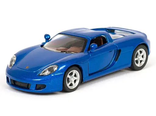Машинка Porsche Carrera GT Kinsmart KT5081W інерційна, 1:36 Синій - фото 1