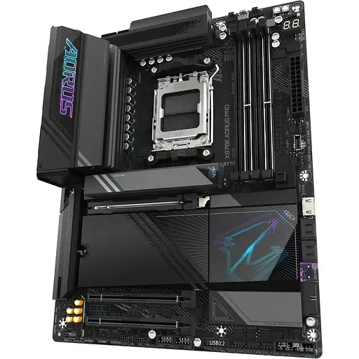 Материнська плата Gigabyte X870E AORUS PRO sAM5 X870 4xDDR5 M.2 HDMI DP Wi-Fi BT ATX - фото 3