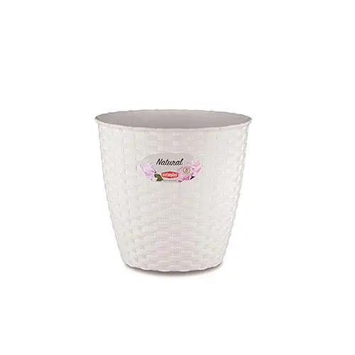 Вазон круглый NATURAL, 1.1 л, 14см (73450)