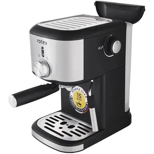 Рожковая кофеварка эспрессо Rotex RCM650-S Good Espresso - фото 4