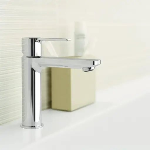 Смеситель для умывальника Grohe Lineare S-size однорычажный Хром 30412 - фото 8