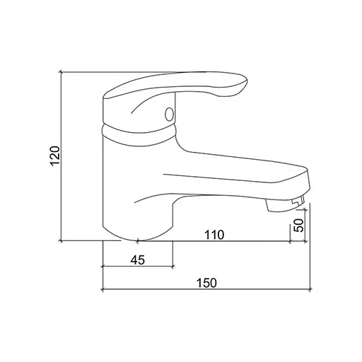 Смеситель для раковины Brinex 36W 001 - фото 3