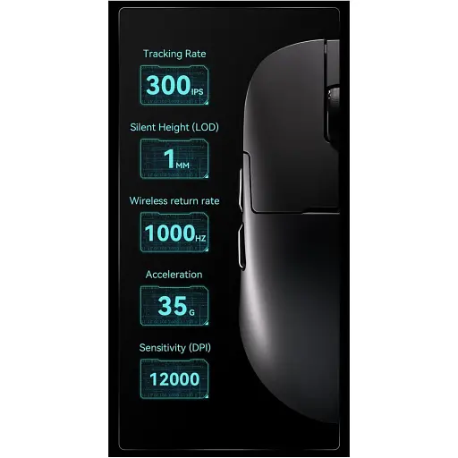 Миша Ajazz AJ159P MC Charging Dock Black (AJ159P-MC-B) [141349] - фото 7