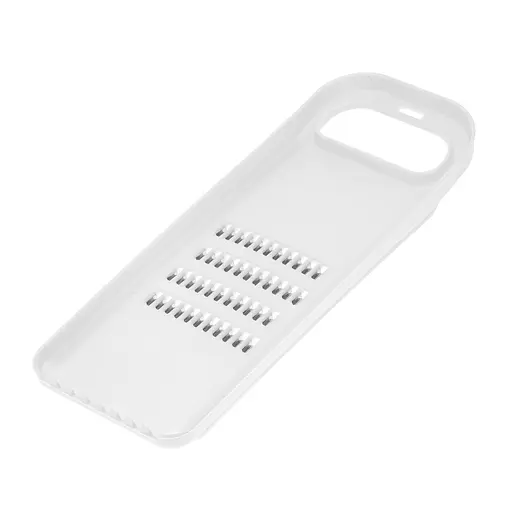Терка пластмасова для корейської моркви та для нарізки соломкою овочів 26.5х10 см, Kitchette Білий 86818 - фото 2