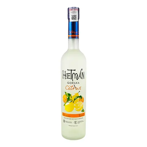 Настоянка Гетьман Цитрус 38% 0.5 л 
