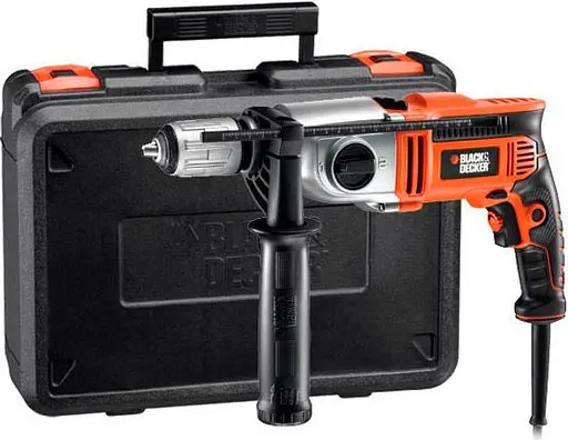 Дрель ударная Black+Decker KR8542K-QS (KR8542K) (89289) - фото 2