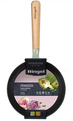 Чугунная сковорода Ringel Primavera 28 см (RG-1147-28 ci) - фото 1
