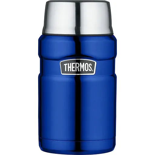 Термос пищевой Thermos Stainless King 710 мл Metallic Blue с ложкой