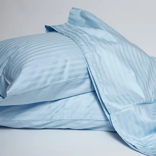 Постільний набір Moon&Star (простирадло 220х240 см + 2 наволочки 50х70 см) Satin Stripe Ocean Calm - фото 3