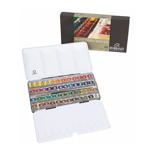 Набор акварельных красок Rembrandt De Luxe 48цв Royal Talens - фото 4