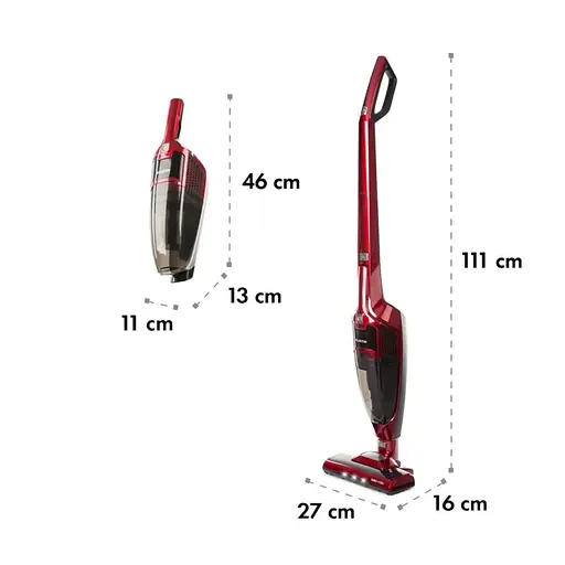 Пылесос аккумуляторный Klarstein TurboHybrid беспроводной (10032944) - фото 6