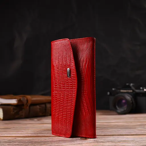 Жіночий шкіряний гаманець Canpellini 18х9х1 см acs0025545 - фото 6