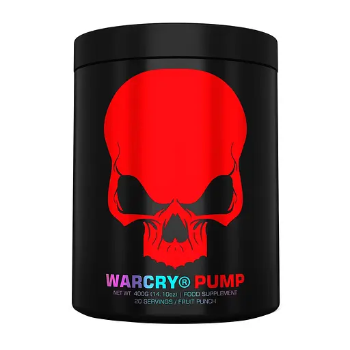 NO Передтренік Genius Nutrition Warcry Pump Fruit Punch 400 г