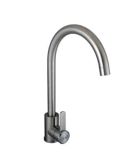 Змішувач для кухні Globus Lux Wien SUS2-203S Нержавіюча сталь - фото 4