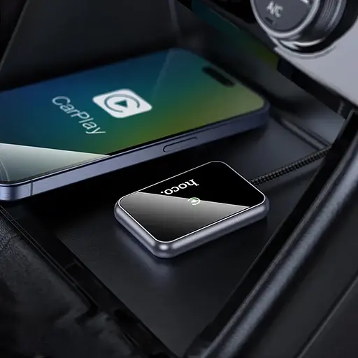 Автомобильный беспроводной адаптер Hoco CarPlay HU1 Way - фото 7