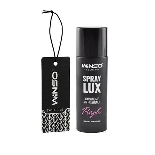 Ароматизатор WINSO Spray Lux Exclusive plus CARD - Purple в инд. упаковке (539600)