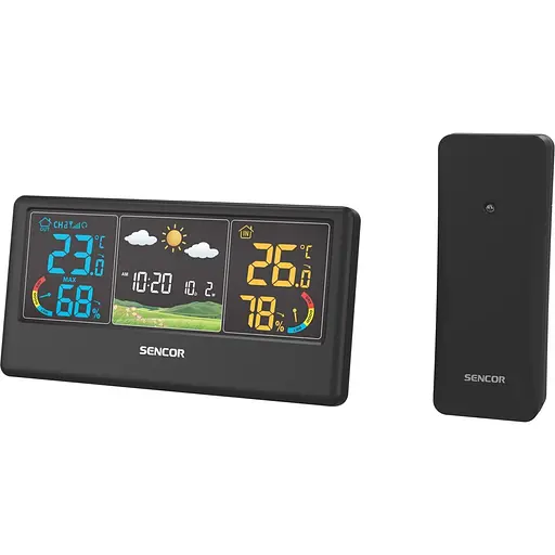 Метеостанция Sencor SWS4100B Black [134787] - фото 3