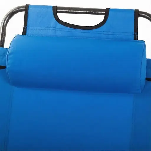 Шезлонг садовий Market Union 178х60х80 см в асортименті (1004580) - фото 4