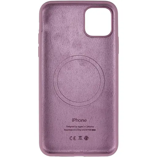 Чохол Epik Silicone Case Full Protective AA with MagSafe для Apple iPhone 11 Pro Max 6.5 Ліловий/Lilac Pride - фото 3