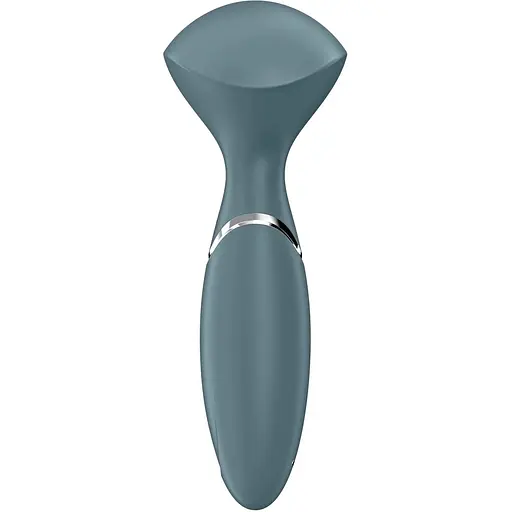 Вибромассажер Satisfyer Mini Wand-er Grey - фото 3