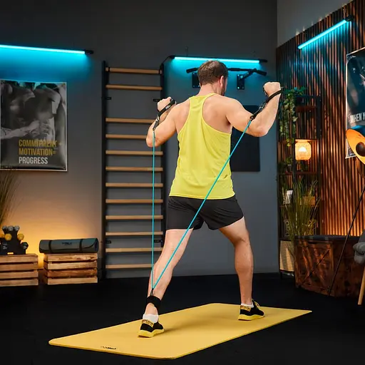 Набір резинок з еспандерами Trex Sport TX-050TSV чорний - фото 8