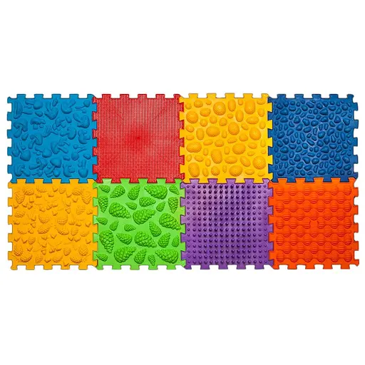 Масажний килимок "Пазли Мікс" 09224, 8 елементів - фото 4