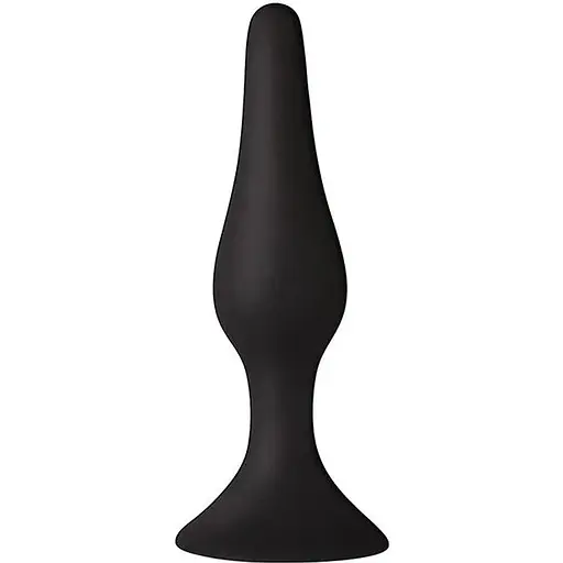 Анальная пробка с присоской Mai Attraction Toys №34 Black