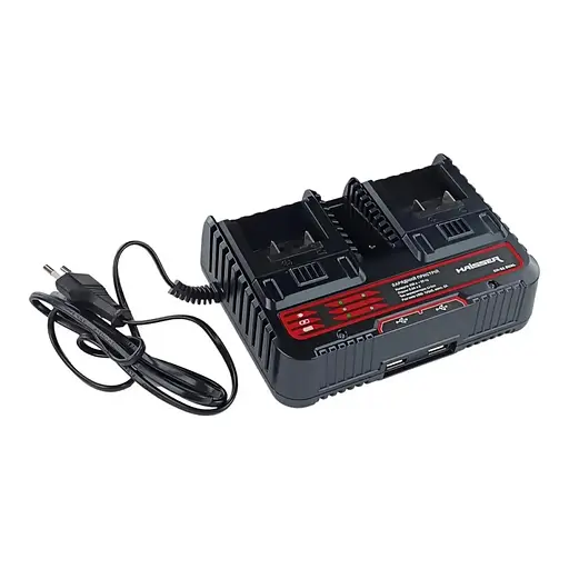 Зарядное устройство Haisser CH-22DUAL 2.3А, 2 батареи (122147) - фото 2