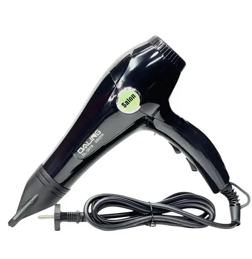 Фен стайлер для волосся Daling DL-3018 Концентратор 2 швидкості 3 режими температури 3800Вт Чорний/Сірий - фото 2
