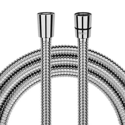 Шланг для душа Drop из нержавеющей стали с двойным Анти-Твистом 125 см серый SH-HM125-PRM-SL