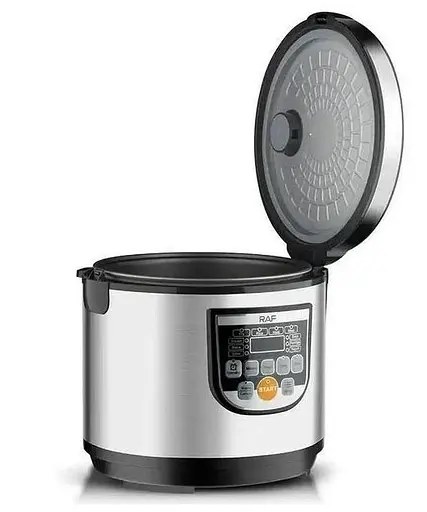 Мультиварка рисоварка електрична RAF R.178 5 л 11 программ 900 Вт - фото 7