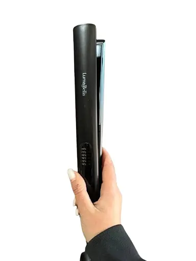 Випрямляч для волосся Luma Bella LB-65006 керамічні пластинки регулювання температури, швидке нагрівання до 230°С Чорний - фото 2