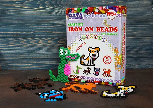 Магниты с термомозаики "Животные" (TM-008) набор для творчества - фото 3